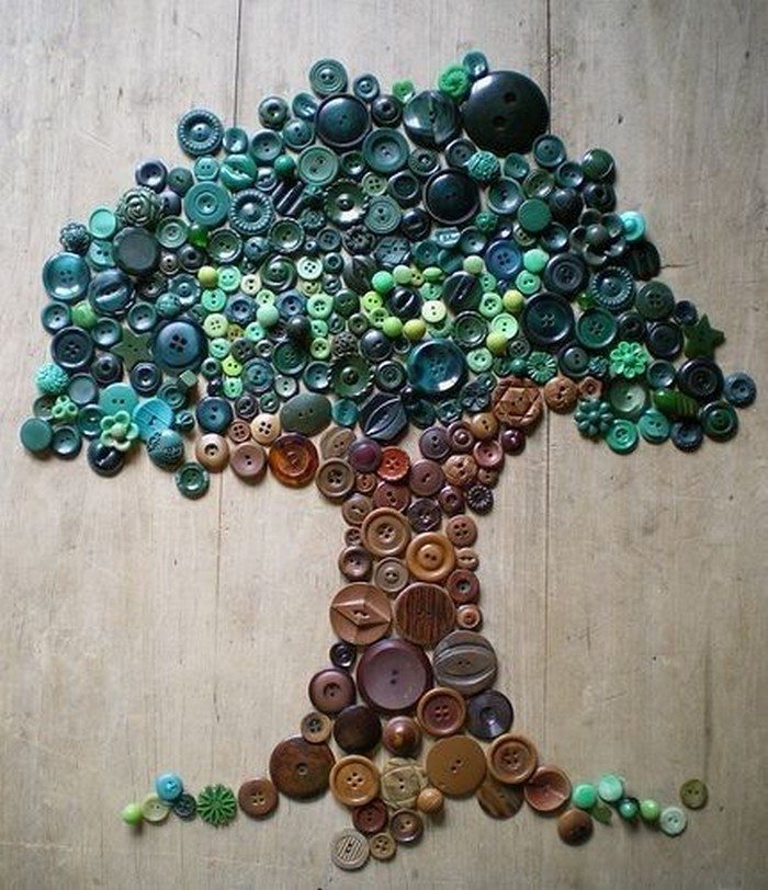 Upcycled Button Crafts: Create Wall Art from Spare Buttons