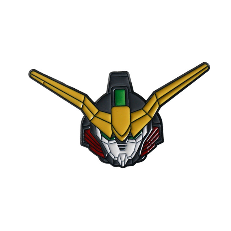 Anime Gundam Metal Badge Brosje 8 Pakke