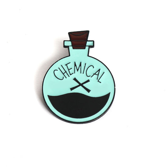 The Powerpuff Girls Chemical X Brooch Pin 2PCS