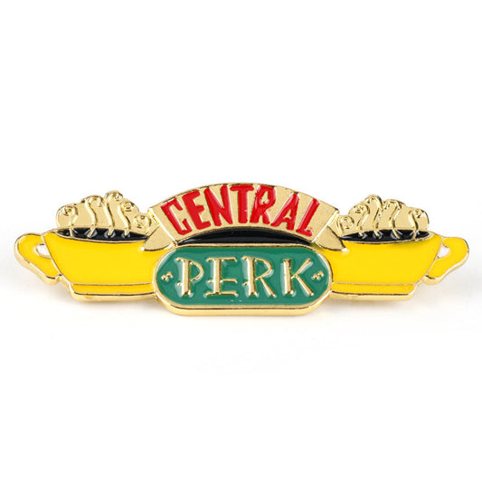 Central Perk Kafé Metallbrosch Pin 2ST