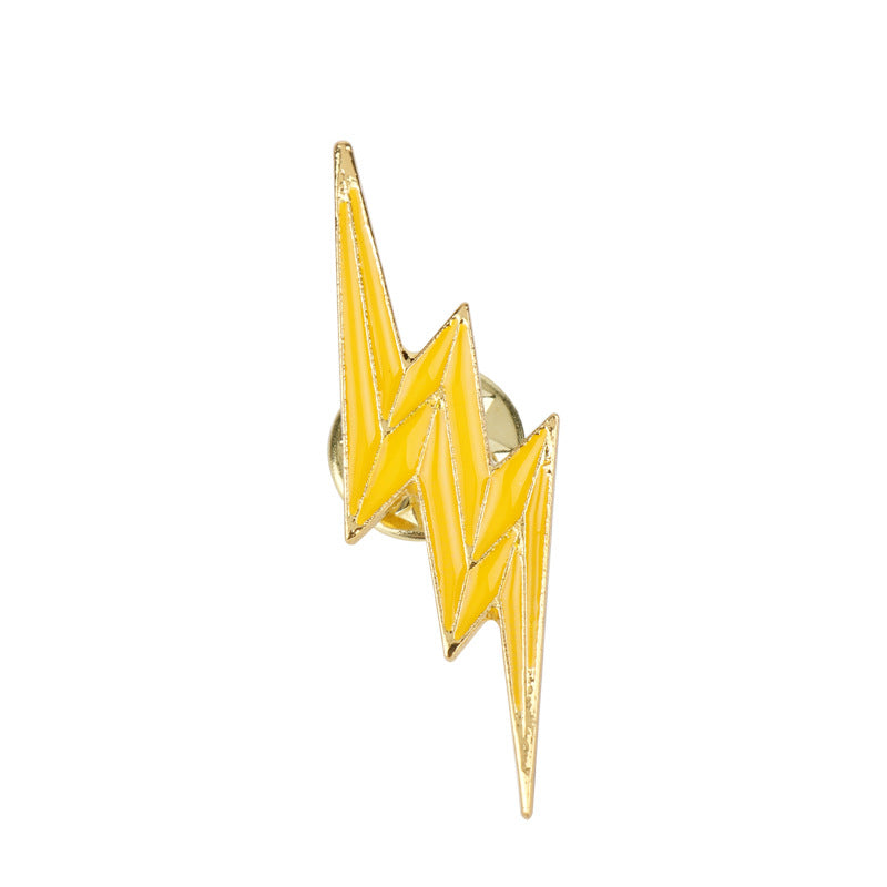 Il Pin in Metallo Smaltato a Forma di Fulmine di The Flash 3PCS