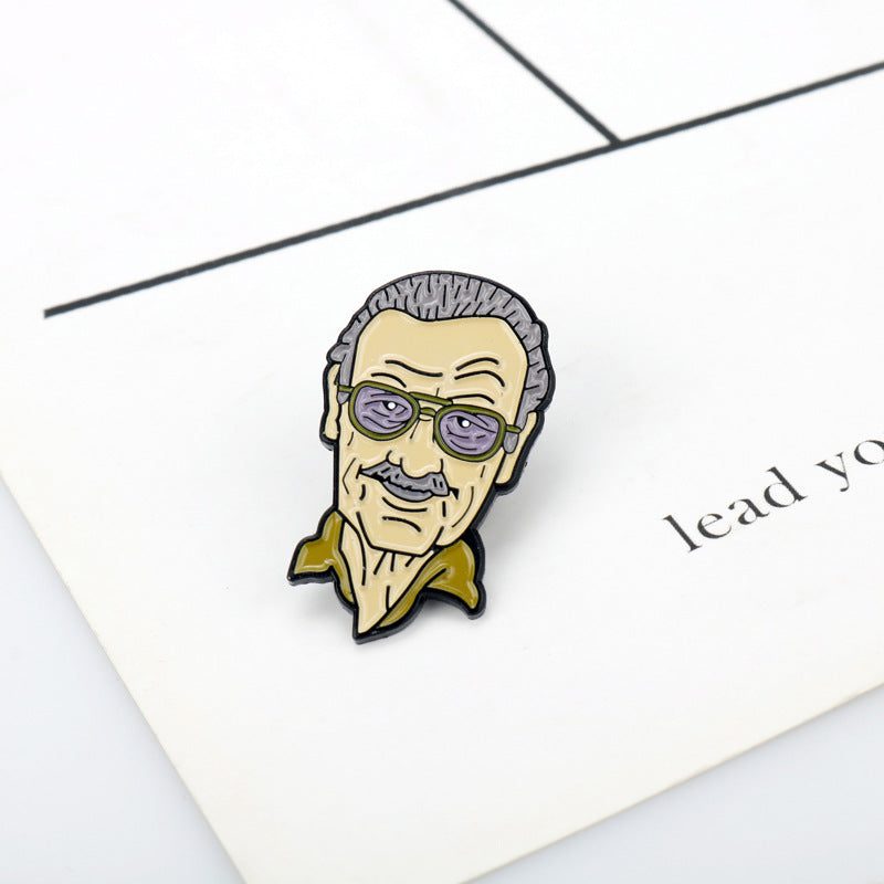 Pin Exclusivo do Centenário de Stan Lee NYCC 6PCS