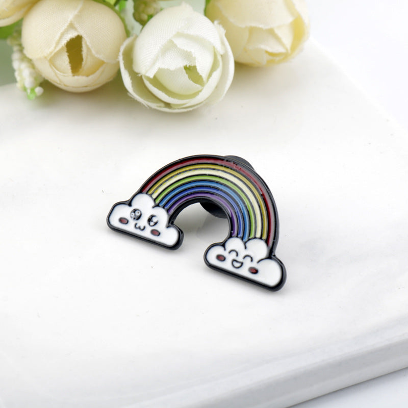 Regenboogbrug Metalen Broche 7PCS Set