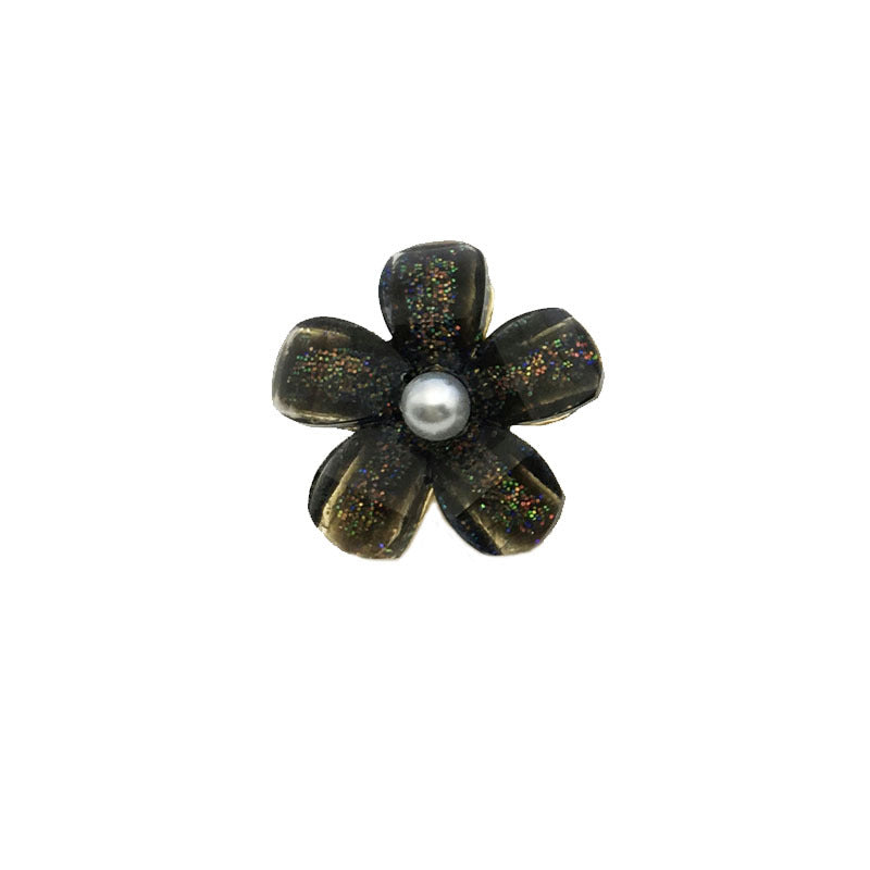 11mm-20mm Flower Pearl Metal Buttons for Children's Tops 12pcs