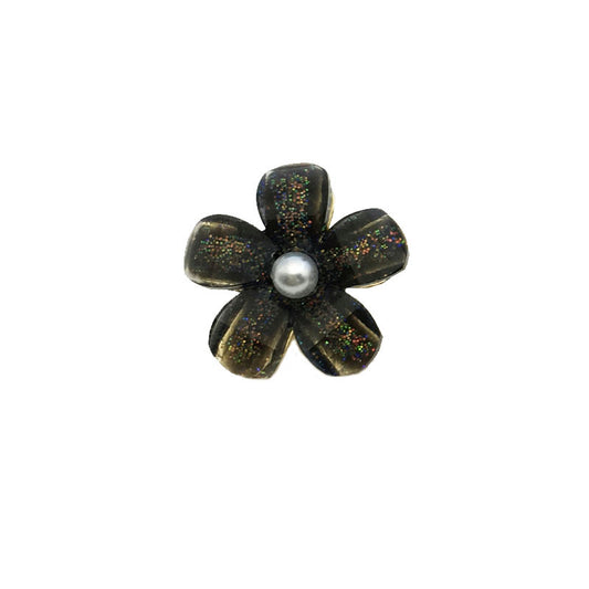 Bottoni in metallo con perle a forma di fiore da 11mm a 20mm per magliette per bambini 12 pezzi