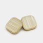 20mm Colored Square Resin Alloy Buttons with Handle 12pcs