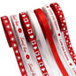 9mm 7 Color Valentine's Day Gift Ribbon for Crafting and Packaging