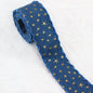 1/1.5 Inch Vintage Denim Star Embroidered Ribbon 10 Yards 