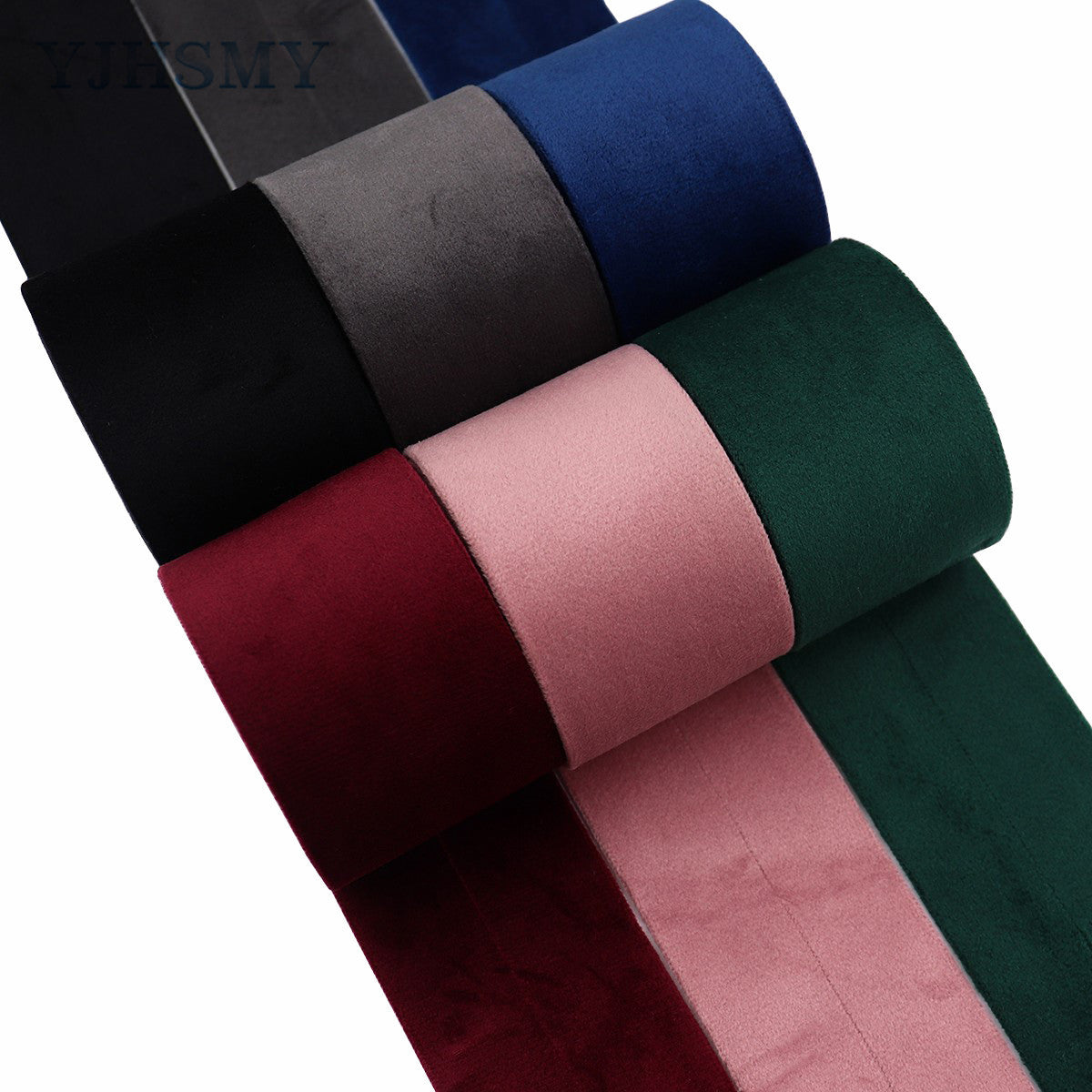 10/25/50mm Liss Velvet Bias Tape Ribbon - 3 Mixed Size Pack