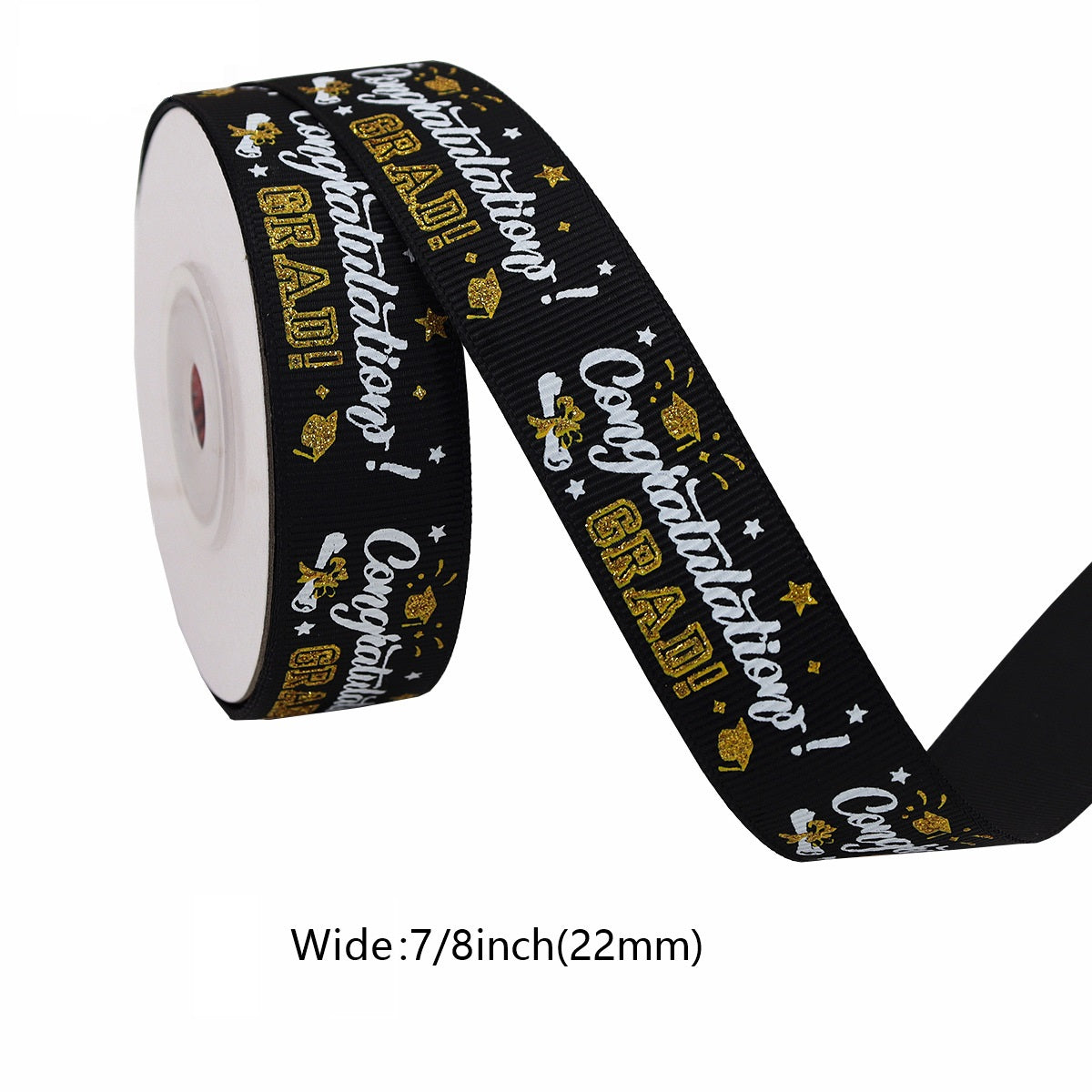 10/22mm Graduation Season Ribbon 7 Pack