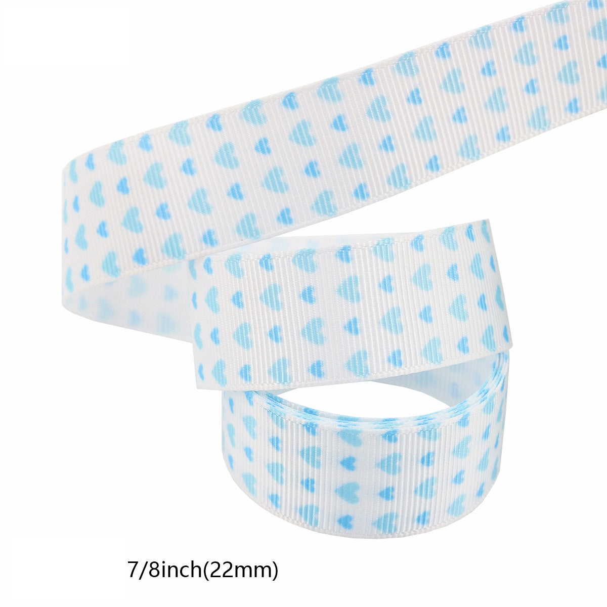 22mm Blue Boy Birthday Party Decor Ribbon 8 Pack 40 Yards (5 Yards per Roll)