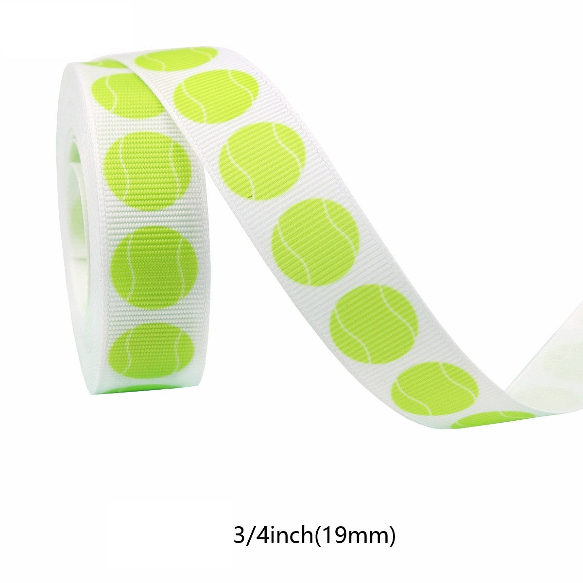 19mm Tennis Grosgrain Ribbon Cheerleader Hair Decorative 4 Pack