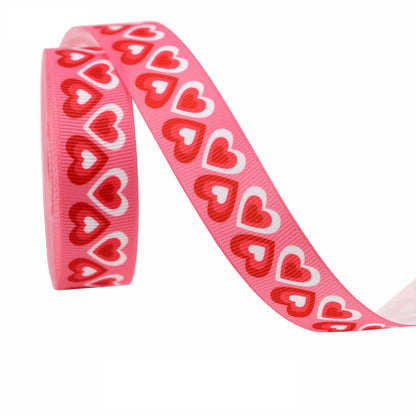 22mm Valentine's Day Themed Ribbon 12 Pack 60 Yards