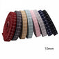 10mm/25mm/38mm Cotton Square Patch Ribbon 8 Colors