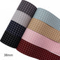 10mm/25mm/38mm Cotton Square Patch Ribbon 8 Colors