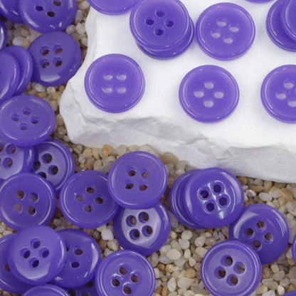 11.5/12.5mm Dopamine Colored Urea Buttons for Children's Clothing 50pcs