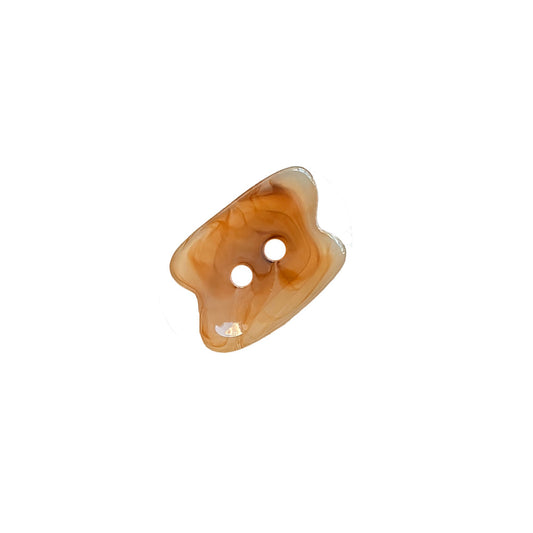 Boutons en résine irréguliers à 2 trous de 32x21mm pour pull, manteau, coupe-vent, 40 pièces