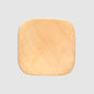 11.5mm High-Footed Square Vintage Poplar Wood Buttons for Children's Shirts 40pcs