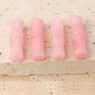 25mm Natural Jade Bamboo Shaped Frog Buttons for Chinese Cheongsam Hanfu 4pcs