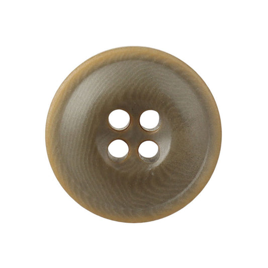 15-20mm Ronde 4 Gat Militaire Groene Natuurlijke Palmnoot Knopen voor Casual Broeken 20st.