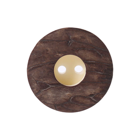 11.5-25mm Round 2 Hole Vintage Corozo Buttons for Suit Jackets Sweaters Shirts