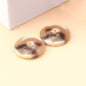 Boutons ronds en résine 4 trous de 15-30 mm noirs, beiges, marron pour costumes pour hommes, 30 pièces