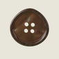 17.5-30mm Waterdrop Black Beige Brown Resin Buttons for Jackets 20pcs