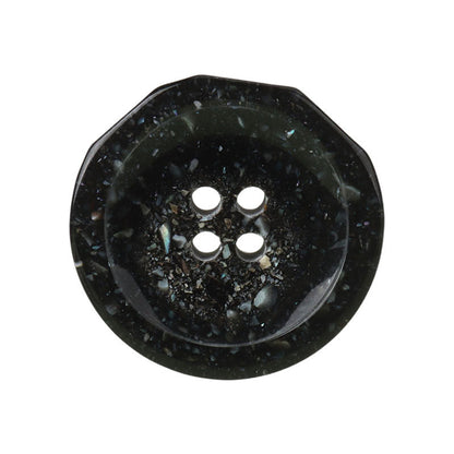 15/17.5/20/23/25/28mm Black White Resin Rock Four Hole Buttons for Trench Coats 12pcs