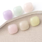 10.5mm Colorful Resin Square Buttons for Children's Sweaters Dresses 36 Pack