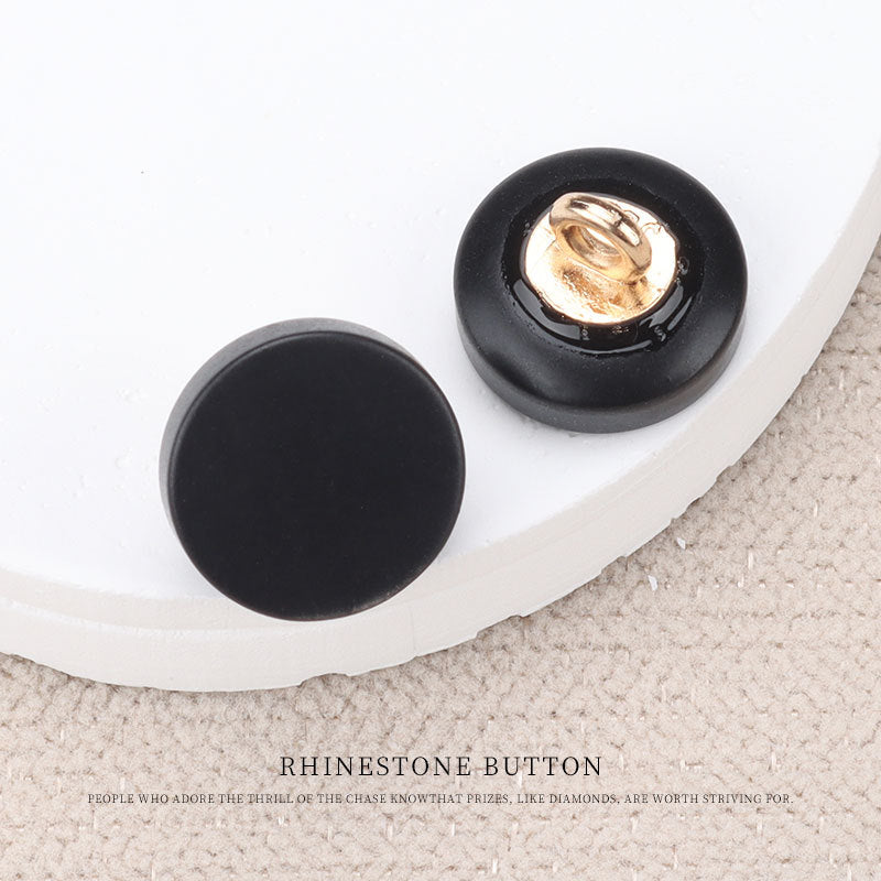 11mm Colorful Resin Flat Shank Shirt Button for Children's Blouses 80 Pack