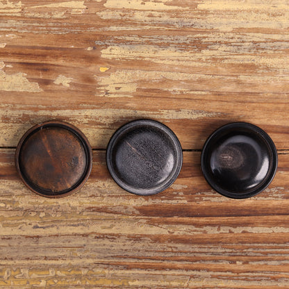 High-Cap Genuine Horn Blind Coat Buttons -15 Pack (3 Sizes)