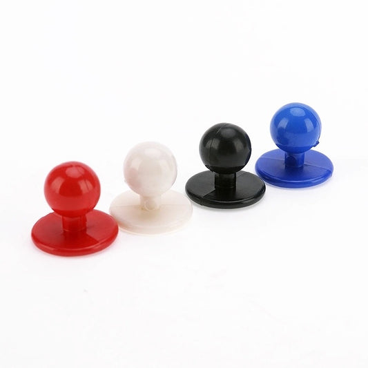 18mm Plastic Sferische Chef Uniform Knop 200 Pack (4 Gemengde Kleuren)