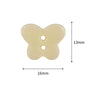 Butterfly Ceramic Buttons Perfect for Kids’ Shirts & Knitwear 20pcs