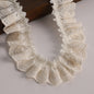 40mm Cotton Embroidered Heart Lace Trim 5 Yards