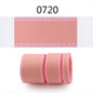 10/25/38mm Candy-Colored Ribbed Ribbon 3 Size Set