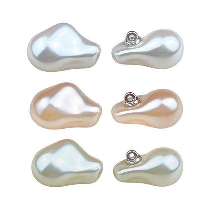 18/23MM High-Gloss Peanut Pearl Dress Cheongsam Buttons 10pcs