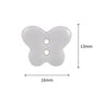 Butterfly Ceramic Buttons Perfect for Kids’ Shirts & Knitwear 20pcs