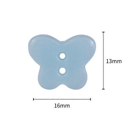 Butterfly Ceramic Buttons Perfect for Kids’ Shirts & Knitwear 20pcs