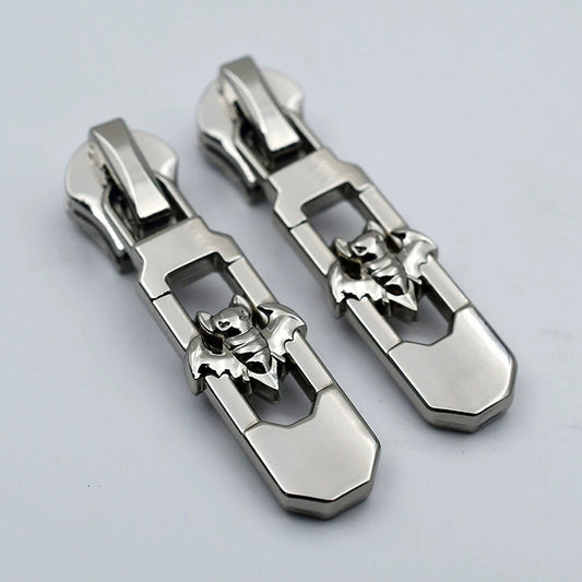 #5 Metal Jackets Zipper Pulls 10pcs