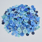 400-600 Piece Colorful Resin DIY Craft Button Set