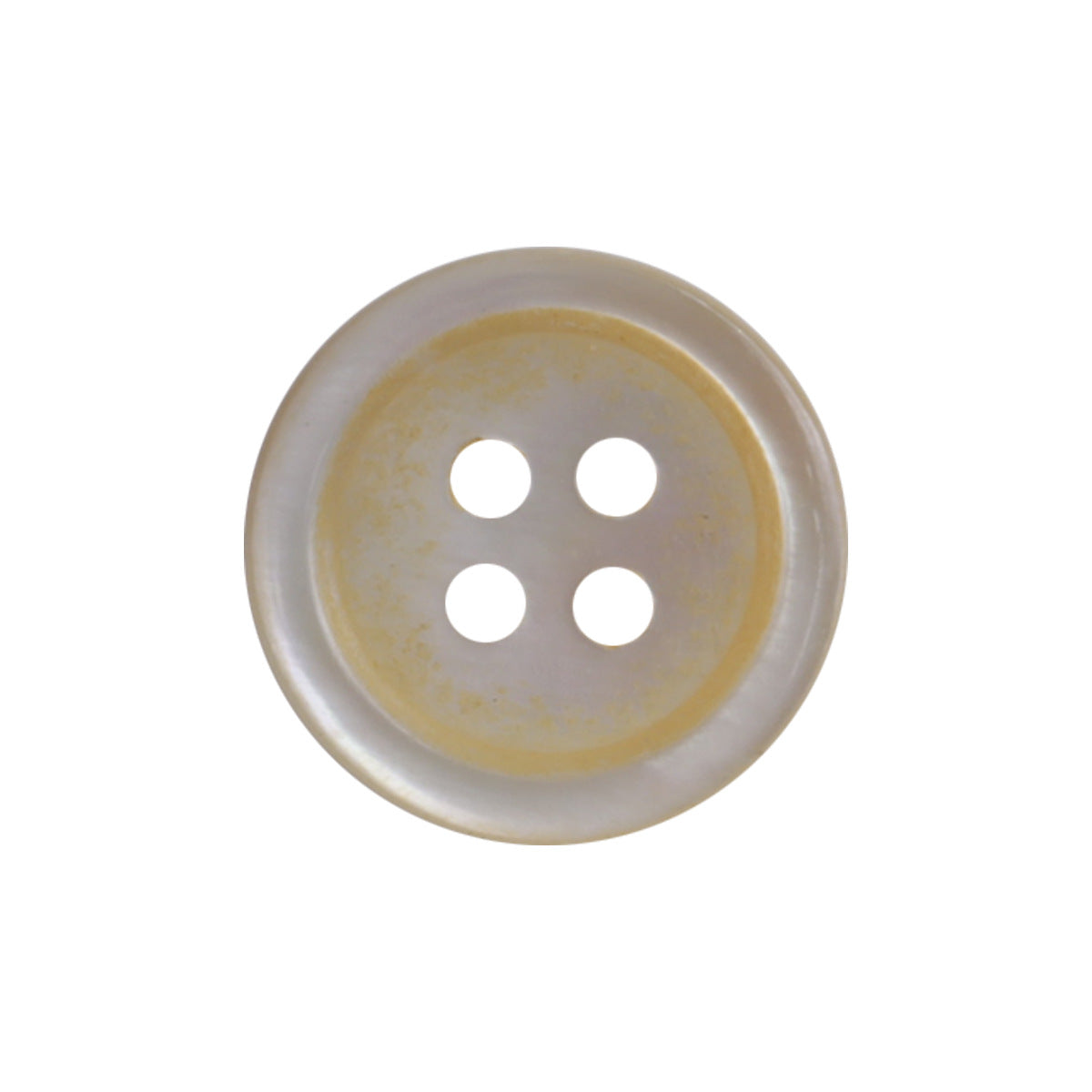 Genuine Irregular Light Beige Shell Buttons 10stk