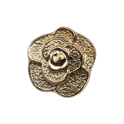 Golden Rose Metal Buttons for Children's Cardigans 20pcs