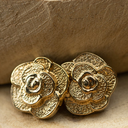 Golden Rose Metal Buttons for Children's Cardigans 20pcs