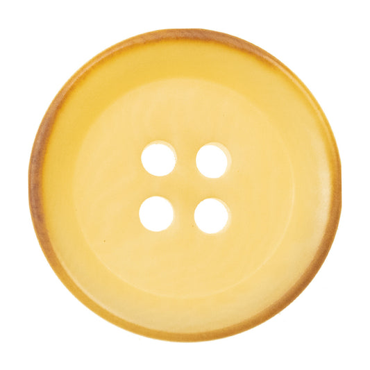 18mm Light Yellow Eco-Friendly Fruit Buttons for Knitwear 10pcs