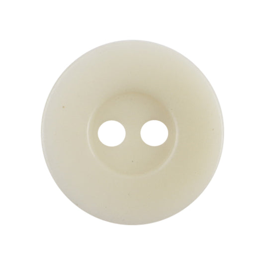 15mm Brede Rand Eenvoudige Beige Twee-Gat Natuurlijke Fruit Tagut Noten Knopen 10st