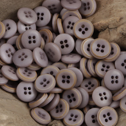 11.5mm Burnt Fruit Buttons for DIY Bracelet Decoration 40 Pack