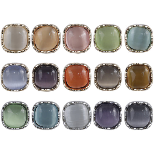 10mm Jade Colored Metal Shank Buttons for Chinese Qipao 10pcs