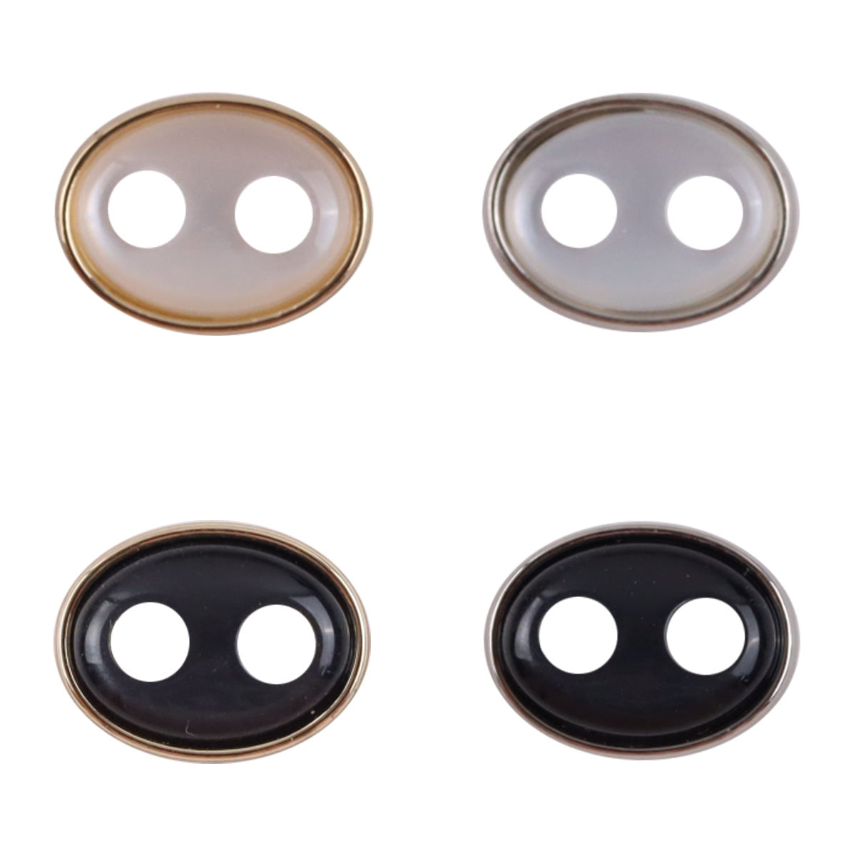 Pig Nose Resin Metal Buttons for Children's Shirts Sweaters10pcs