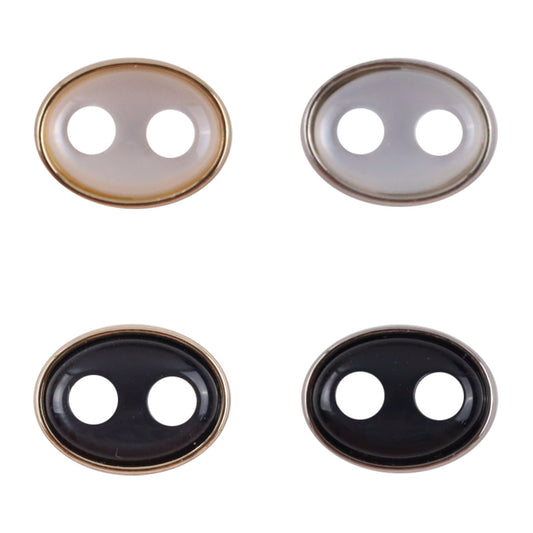 Boutons en métal en résine en forme de nez de cochon pour chemises et pulls pour enfants 10pcs