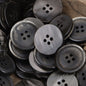 Vintage Gradient Double-Sided Resin Coat Buttons,20pcs